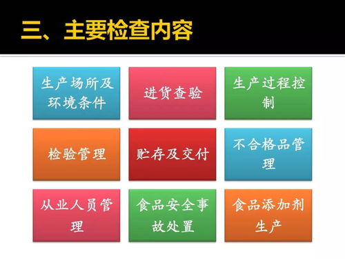 食品生產經營監督檢查管理辦法解讀 生產企業篇